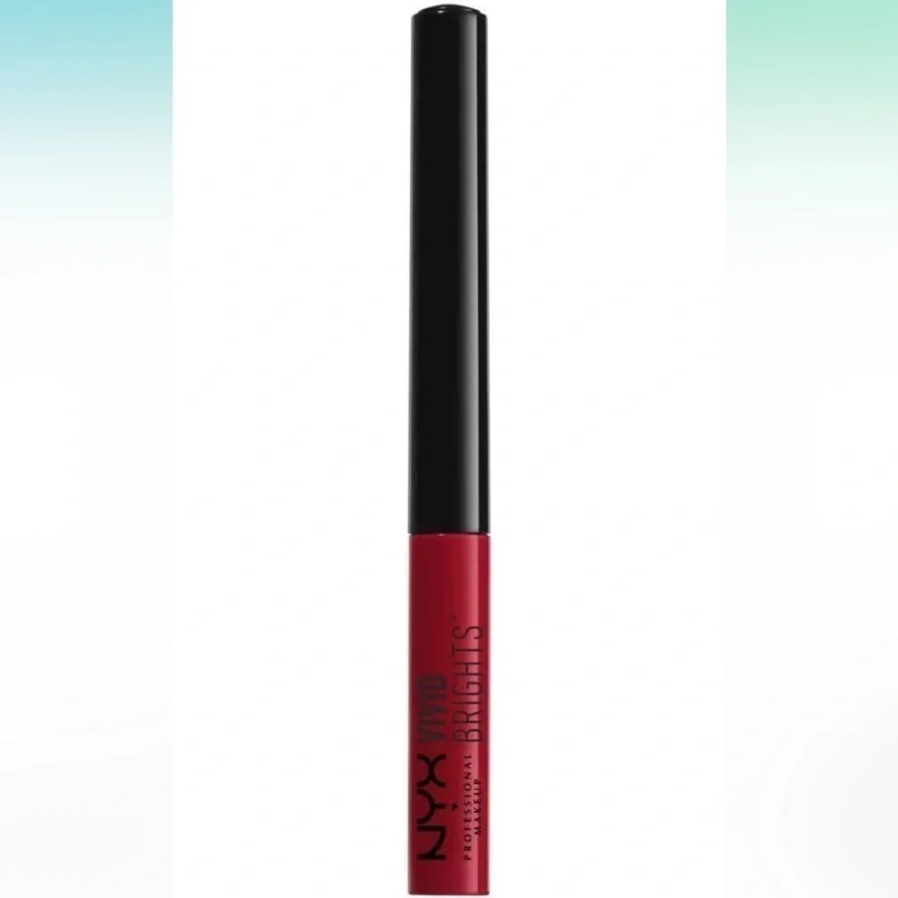 Nyx PROFESSIONAL MAKEUP Vivid Brights Liquid Eyeliner - Vivid Fire (Light Red